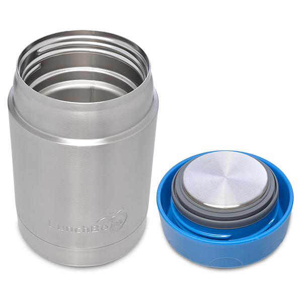 LunchBots Thermal 350 ml All Stainless Steel Interior – Insulated Food  Container Stays Hot for 6 Hours or Cold for 12 Hours – Leak Proof Soup Jar  for Portable Convenience – Royal Blue – Everything in Balance